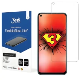 3mk FlexibleGlass Lite pre Xiaomi Redmi Note 9 Pro Max / Ochranné sklo / Hybridné / 0,16 mm