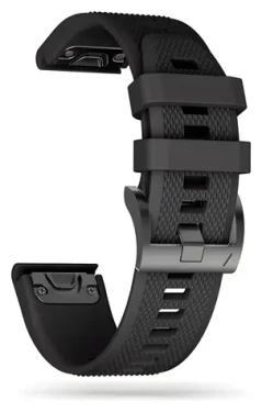 Tech-Protect Smooth čierna / Remienok / Garmin Fenix 3 5X 3HR 5X PLUS 6X 6X Pro 7X (99971908)