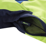 Dětská lyžařská bunda s membránou ptx ALPINE PRO MELEFO lime green 92-98