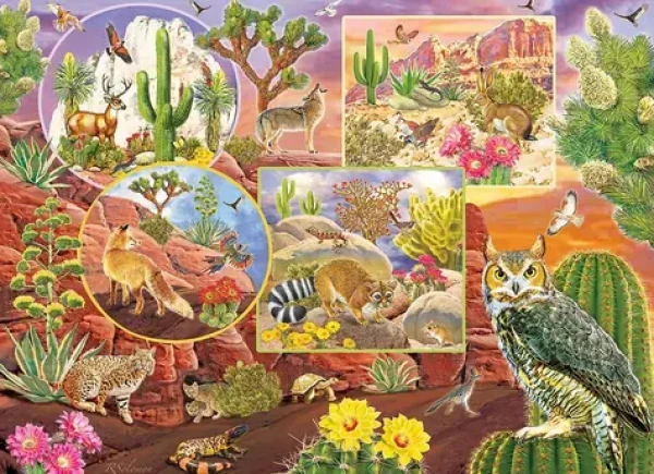 COBBLE HILL Rodinné puzzle Kúzlo púšte