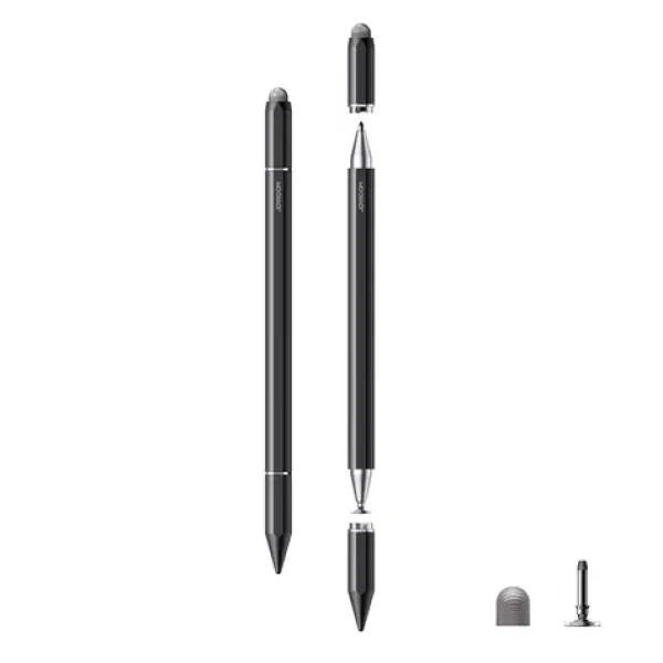 Joyroom JR-BP561 3-in-1 pasívny kapacitný magnetický stylus čierna (6956116766566)