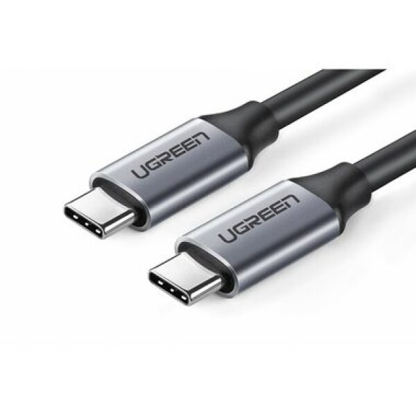 Ugreen US161 Nabíjací kábel USB-C (M) - USB-C (M) 1.5 m čierna / QC3.0 (50751)