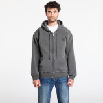 Mikina Carhartt WIP Hooded Vista Jacket Black Garment Dyed XXL