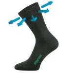 VOXX ponožky Zeus healthy tmavo šedé 1 pár 47-50 103916
