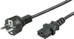 MicroConnect Sieťový napájací kábel Schuko - C13 1m čierna (PE020410)