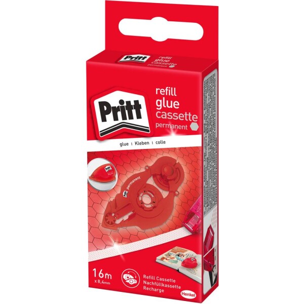 Pritt Kazeta s lepiacou náplňou permanentné doplňovacie lepidlo 8,4 mm x 16 m ZRXPH 1 ks; ZRXPH