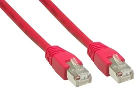 Good Connections Cat6 S/FTP 2m červená / Patch kábel / RJ45-RJ45 / pozlátené kontakty (8060-020R)