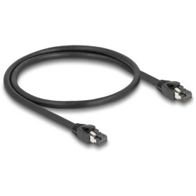 Delock 80232 RJ45 sieťové káble, prepojovacie káble CAT 8.1 S/FTP 50.00 cm čierna 1 ks; 80232
