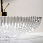 REA - Umývadlo na dosku Nicole Transparent REA-U4701