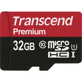 Transcend Premium pamäťová karta micro SDHC 32 GB Class 10, UHS-I; TS32GUSDCU1