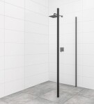 Bočná zástena k sprchovým dverám 90 cm SAT TEX BB SATSTENATEXD90C SATSTENATEXD90C