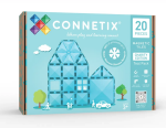 Connetix Connetix Tiles - Magnetická Stavebnica Limitovaná tyrkysová edícia 20 ks