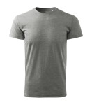 Heavy New Free Tričko unisex tmavo šedé S