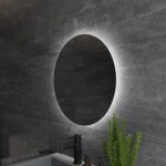Zrkadlo s LED osvetlením Naturel Iluxit 60x60 cm ZIL60KLED ZIL60KLED