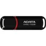 ADATA AUV 150 512GB čierna / USB 3.2 / USB-A / čítanie až 100 MB/s (AUV150-512G-RBK)