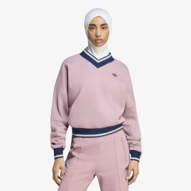 Mikina adidas Engineered Rib Crew Magic Mauve/ Night Indigo/ Grey Two XS