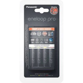 Panasonic BQ-CC55 Smart amp; Quick Charger + Eneloop Pro AA 2500mAh 4 ks (K-KJ55HCD40E)