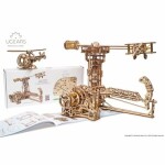 Ugears 3D drevené mechanické puzzle Lietajúce stroje