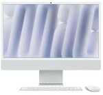 Apple APPLE iMac Z1E2 59,62cm 23,5Zoll Standardglas M4 8C CPU/8C GPU/16C N.E. 16GB 1TB SSD Gbit Eth MM MaKey DE Silber