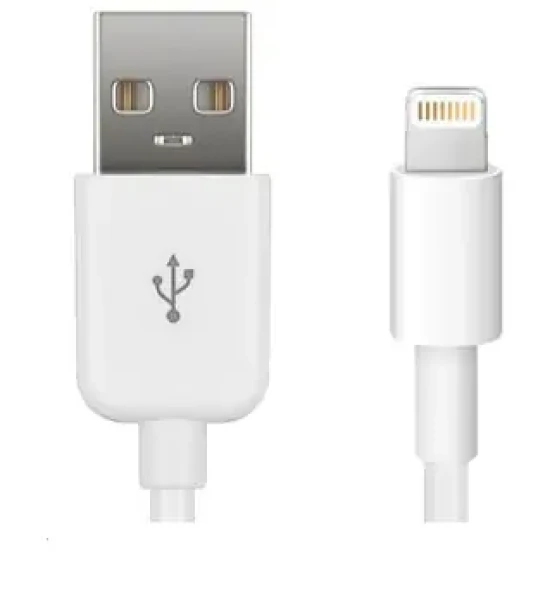 MicroConnect dátový kábel USB - Lightning / 15cm / biela (LIGHTNING0.15)