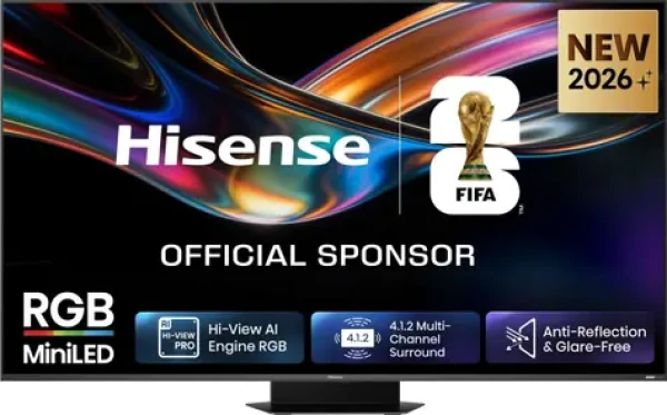 65" Hisense 65UR9DS čierna / UHD / DLED / HDMI / USB / LAN / Wi-Fi / VIDAA / 80W repro (65UR9DS)