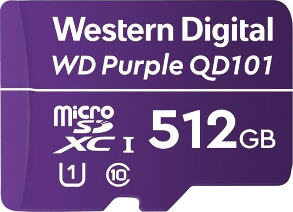 WD Purple MicroSDXC Class 10 (WDD512G1P0C)