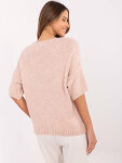 Jumper MI SW 2103.07 svetlo ružový jedna velikost