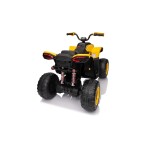 Mamido Detská elektrická štvorkolka Fast Wheel 4x4 žltá