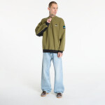 Mikina adidas Equipment Blocked Half-Zip Focus Olive M