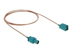 DeLock FAKRA Z - FAKRA Z 1 m / Anténny kábel / RG-316 / 2,4 GHz / 50 Ohm / béžová (90003)