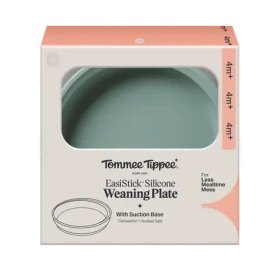 Tommee Tippee Silikónový tanier s prísavkou zelená (448750-T)