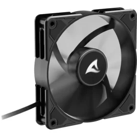 Sharkoon SilentStorm BW120 PWM čierna / vetráčik / 120mm / RGB / 28 dBA / 1400 RPM / 89.06 m3h (4044951037971)