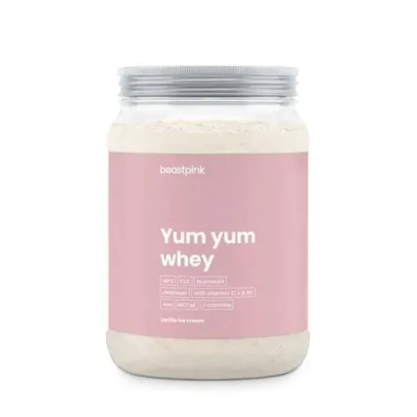 Yum Yum Whey - BeastPink (vanilková zmrzlina, 500 g) (28936-7-500g-vanillaicecream)