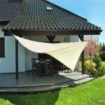 Malatec Tieniaca plachta celta trojuholník 5x5x5m 2266 bežová 200g/m