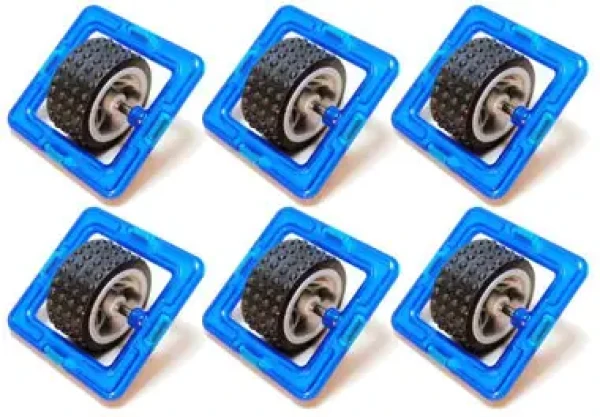 MAGFORMERS Jednokoliesko 6 kusov