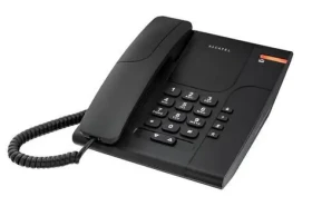 Alcatel Temporis 180 čierna / Analógový telefón / Nástenná montáž (Temporis 180 czarny)
