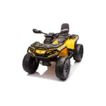 Mamido Detská elektrická štvorkolka Can-Am Outlander ATV 4x200W žltá