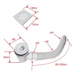 H K - WHITE STAR sprchová vanička z liateho mramoru, štvorec, 80x80x3 cm SE-WHITESTAR8080SET