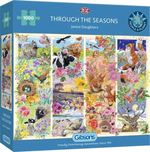 GIBSONS Puzzle Ročné obdobie