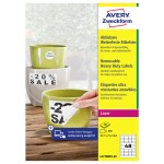 Avery-Zweckform L4778REV-20 45.7 x 21.2 mm prehľad produktov fólie biela 960 ks premiestniteľné Fóliové etikety laser, kópie; L4778REV-20