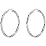 Guess Štýlové kruhové náušnice Hoops I Did It Again JUBE04184JWRHT/U