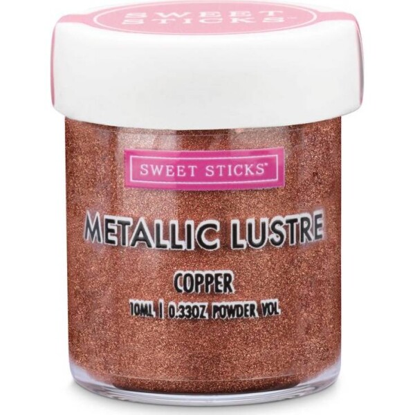 Prachová farba metalická Copper 10 ml - Sweet Sticks - Sweet Sticks