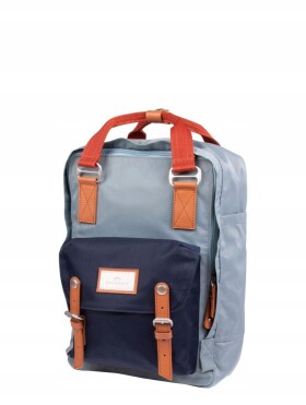 NoName Plecak pre notebook Doughnut Macaroon Earth Tone - washed denim/nautical