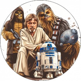 Jedlý papier Star Wars 19,5 cm - Pictu Hap - Pictu Hap