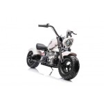 Mamido Detská elektrická motorka Chopper Warrior 36V biela