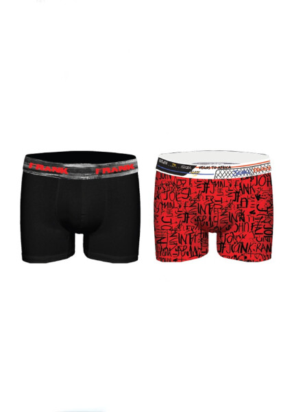 Pánske boxerky John Frank JF2BBID03 2PACK L Dle obrázku