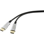 SpeaKa Professional HDMI prepojovací kábel Zástrčka HDMI-A, Zástrčka HDMI-A 30.00 m čierna SP-9019352 4K UHD, tienený HDMI kábel; SP-9019352