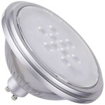 SLV 1005294 LED En.trieda 2021 F (A - G) GU10 klasická žiarovka 7.3000000000000 W teplá biela (Ø x d) 111 mm x 71 mm 1 ks; 1005294