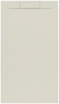 Sprchová vanička obdĺžniková SAT Fusion 140x90 cm liaty mramor Beige SATFU14090BE SATFU14090BE