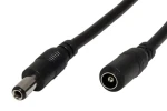OEM DC 5,5x2,5 mm / Napájací kábel / Predlžovací / 1,5 m (cn-14)